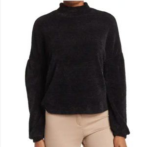 NWT Nordstrom Eyelash Knit Balloon Sleeve Popover Sweater